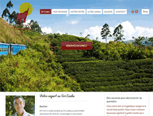 Tablet Screenshot of mon-voyage-sri-lanka.com